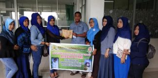 Salurkan Bantuan untuk Aisyah Putri dan Korban Banjir