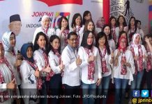 Ibu-ibu Sosialita Deklarasikan Dukungan Jokowi-Ma’ruf