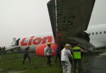 Insiden Lion Air Tergelincir Saat Landing, Dua Penumpangnya Syok Berat dan Dilarikan ke RSAU Supadio