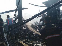 Gudang Mebel di Gang Tantri Kencana Terbakar, Kerugian Capai Milyaran Rupiah