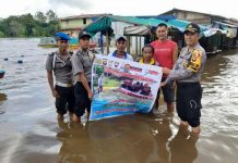 Hujan Deras, Kapolsek Serawai Minta Warga Waspada Banjir