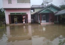 Banjir Setinggi 50 CM Rendam Rumah Warga di Nanga Taman