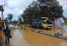 Banjir Rendam 4 Kecamatan di Melawi