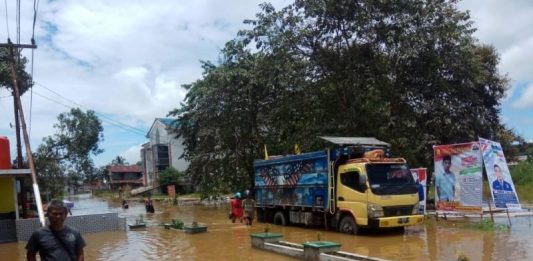 Banjir Rendam 4 Kecamatan di Melawi
