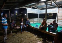 48 Pos Ronda Malam di Rasau Jaya 1 Kembali Aktif