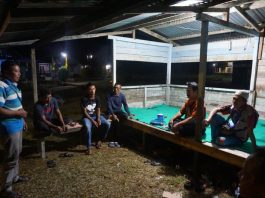 48 Pos Ronda Malam di Rasau Jaya 1 Kembali Aktif