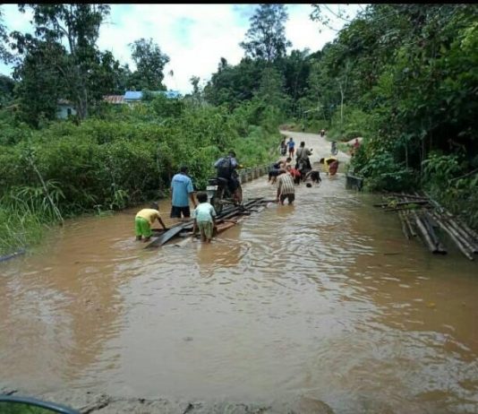 Sering Terendam Banjir, Warga Minta Jembatan Ransa I Ditinggikan