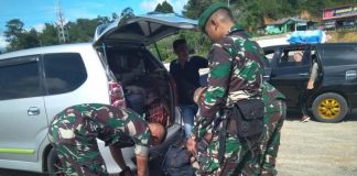 Antisipasi Terorisme, Yonif 643/WNS Perketat Perbatasan