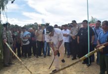 Rumah Bantuan Pempus di Desa Swadaya Diresmikan