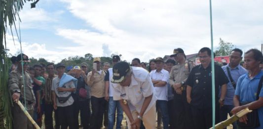 Rumah Bantuan Pempus di Desa Swadaya Diresmikan