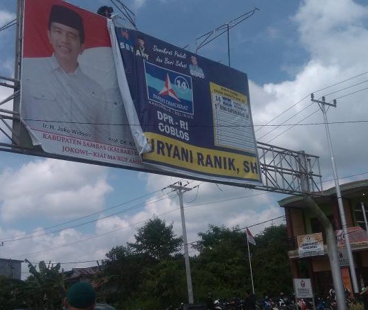 Baru Ditertibkan, APK Caleg DPR RI Kembali Dipasang