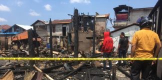 Delapan Rumah Hangus, Diduga Dibakar