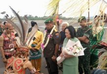Selamat Datang Mayjen TNI Herman Asaribab di Bumi Khatulistiwa