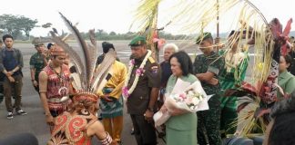 Selamat Datang Mayjen TNI Herman Asaribab di Bumi Khatulistiwa