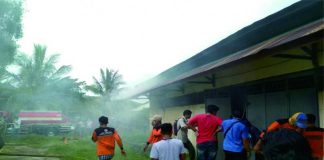 Gudang Dinas Pertanian Terbakar