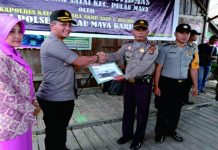 Tingkatkan Pelayanan di Wilayah Kepulauan, Kapolres Serahkan Speedboat Dinas