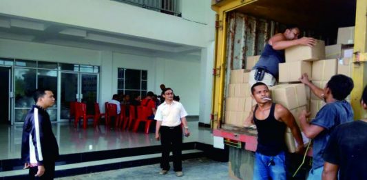 Surat Suara Pemilu Tiba di Melawi