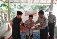 Peduli Duafa, Polres Mempawah Serahkan Santunan