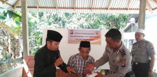 Peduli Duafa, Polres Mempawah Serahkan Santunan