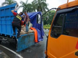 3 Fuso Bermuatan Barang Impor Diamankan Bea Cukai Pontianak