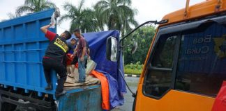 3 Fuso Bermuatan Barang Impor Diamankan Bea Cukai Pontianak