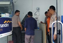 ATM BRI Dirusak, Pelaku Masih Diburu