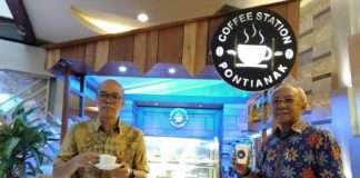 Nikmatnya ‘Sruput’ Kopi di Coffee Station Aston Pontianak