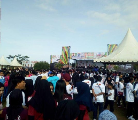 Polres Singkawang Gelar Millennial Road Show Safety Festival