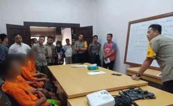 Polres Sekadau Amankan 4 Terduga Pelaku Pembunuhan Herkulanus