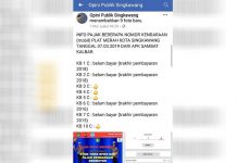 Mobil Dinas Wali Kota Singkawang Tak Bayar Pajak