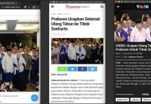 Cek Fakta: Prabowo dan Titiek Soeharto Ijab Kabul