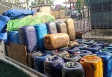 Ditreskrimsus Gagalkan Penyelundupan BBM untuk Sanggau