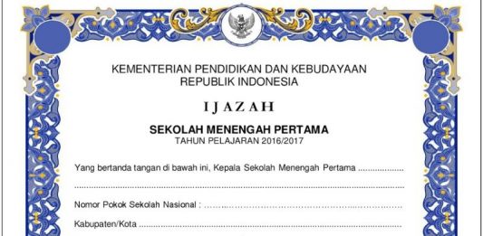 2025 Tak Ada Tenaga Kerja Berijazah SMP