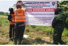 Polsek Sungai Kakap Gencar Patroli Karhutla
