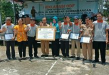 Desa Nanga Kalan Bebas BAB Sembarangan