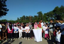 KPU Mempawah Gelar Jalan Sehat bersama Masyarakat