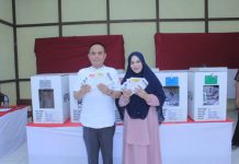 Antre di TPS 04, Wabup Effendi Menolak Didahulukan Mencoblos