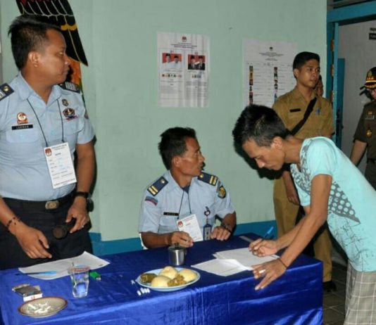 Tak Kenal Figur Caleg, Warga Binaan Asal Coblos