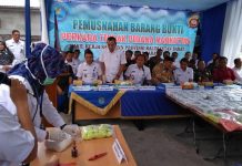 107 Kg Sabu dan Ratusan Ribu Pil Ekstasi Dihanguskan