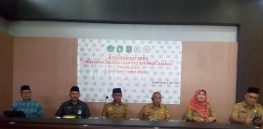 Persiapan STQ XXV Kalbar di Singkawang Capai 50 Persen