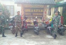 TNI Polri Bersinergi Amankan Perayaan Paskah di Kalbar