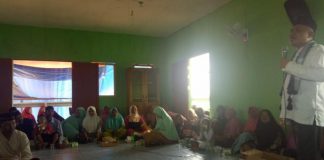 Wabup Hadiri Isra Miraj Pertama di Transmigrasi Semanai