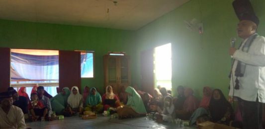Wabup Hadiri Isra Miraj Pertama di Transmigrasi Semanai