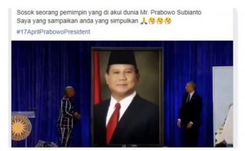 Cek Fakta: Heboh Video Obama Merilis Lukisan Prabowo