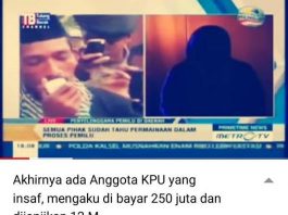 Cek Fakta: Heboh Video Pengakuan Anggota KPU Dibayar dan Dijanjikan Uang Gede