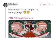 Cek Fakta: Gambar Rancangan Gedung Istana Negara di Palangkaraya