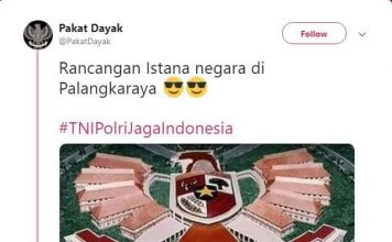 Cek Fakta: Gambar Rancangan Gedung Istana Negara di Palangkaraya