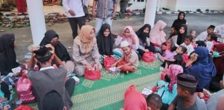 Erlina Santuni 1.000 Anak Yatim