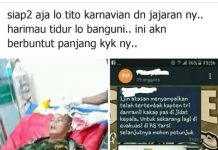 Cek Fakta: Jidat Danramil Sungai Kakap Bukan Tertembak