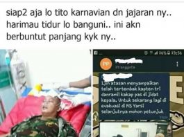 Cek Fakta: Jidat Danramil Sungai Kakap Bukan Tertembak